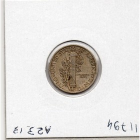 Etats Unis dime 1916 Sup, KM.140 Mercury
