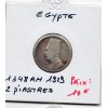 Egypte 2 piastres 1348 AH - 1929 TTB-, KM.348 Fuad 1er