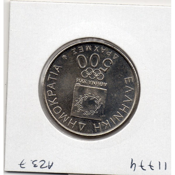 Grece 500 Drachmai 2000 Sup, KM.176 JO remise de la flamme