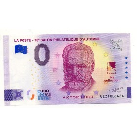 Billet souvenir Victor Hugo 0 euro touristique 2025