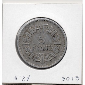 5 francs Lavrillier 1952 TTB-, France pièce de monnaie