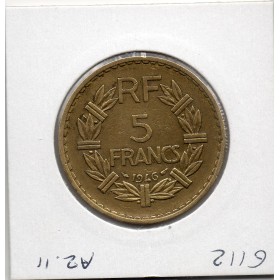 5 francs Lavrillier 1946 TTB