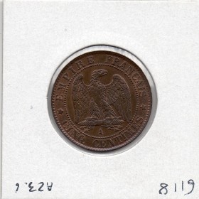 5 centimes Napoléon III tête nue 1856 A Paris Sup+