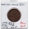 Demi Sol 1778 &  Aix Louis XVI TTB