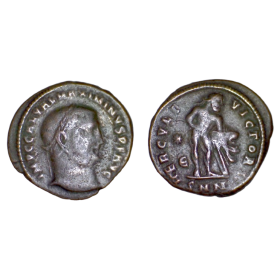 AE3 Maximin II daia (295) ric.68 HERCVLI VICTORI Nicomédie