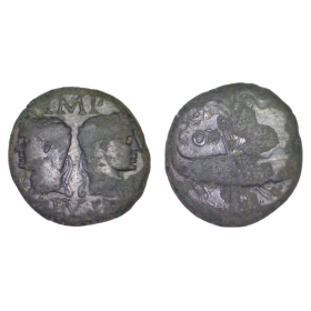 dupondius ou as de nimes (-2 à +14), type IV atelier Nimes