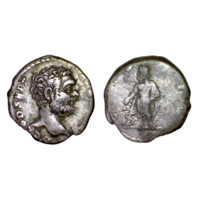 Denier de Clodius Albinus (194) RIC.2 Asclepios Rome