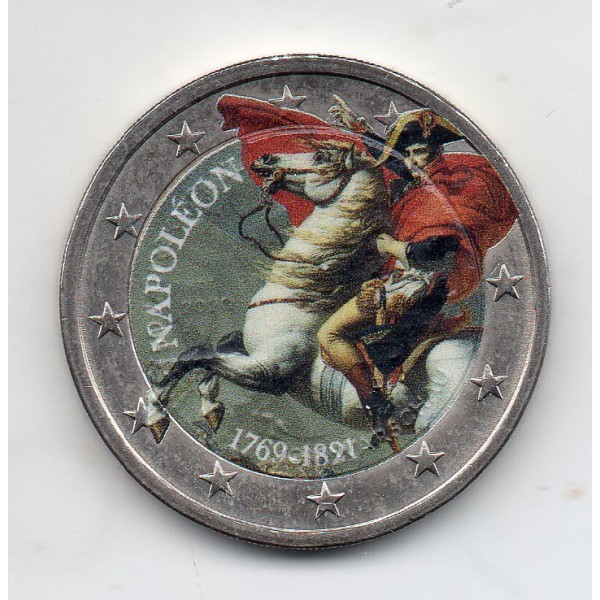 2 euros personnalisé Napoléon sur une 2€ Allemagne 2020 Genuflexion de Varsovie