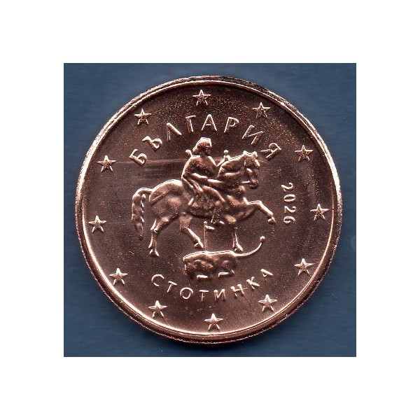 Pièce de 1 centime d'Euro Bulgarie