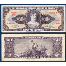 Bresil P.184a, TTB Billet de 5 Centavos 1966 Princesse Isabelle