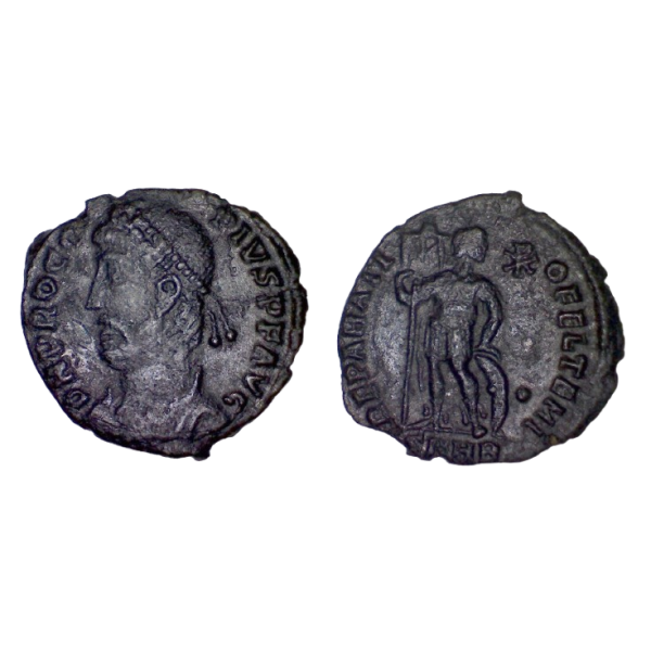 AE3 Procope (365-366), RIC.10 REPARATIO FEL TEMP atelier Nicomédie