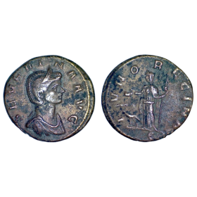 Sesterce ou as de Séverine (274), RIC 7 IVNO REGINA atelier Rome