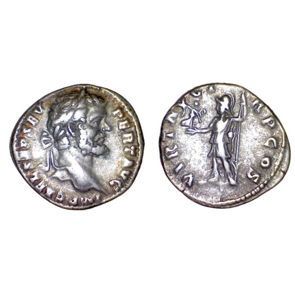 Denier de Séptime Sévère (193) RIC.24 VIRT AVG atelier Rome