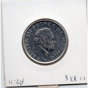 Monaco 2 Francs 1982 Sup, Gad.151 Rainier III