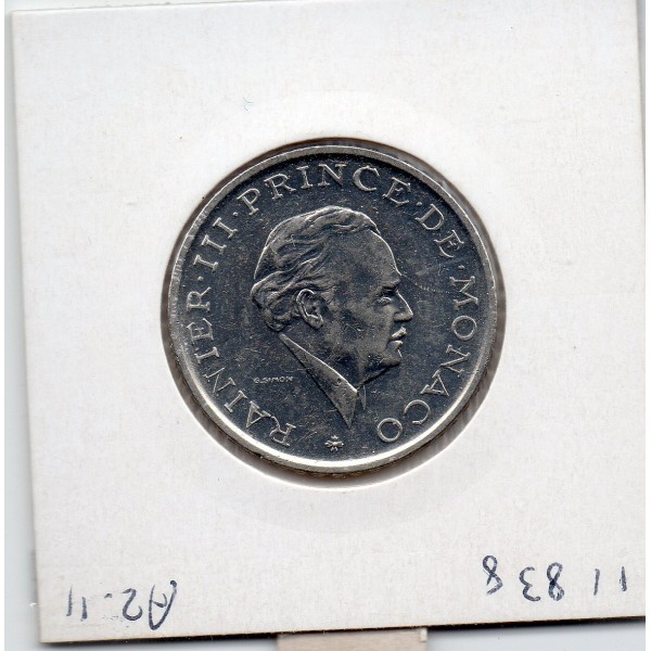 Monaco 2 Francs 1982 Sup, Gad.151 Rainier III