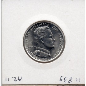 Monaco 1 Franc 1976 Sup+, Gad.150 Rainier III