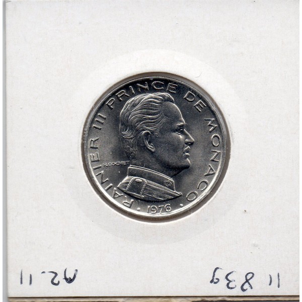 Monaco 1 Franc 1976 Sup+, Gad.150 Rainier III