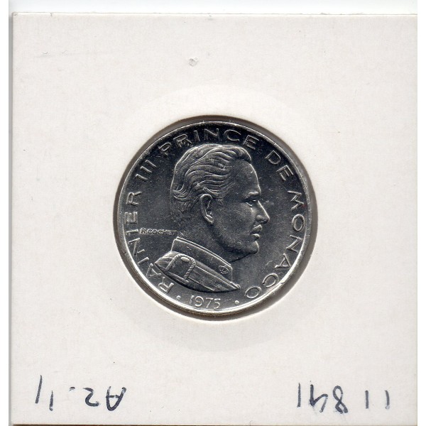 Monaco 1 Franc 1975 Sup+, Gad.150 Rainier III