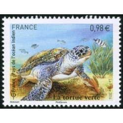 Timbre France Yvert No 4902 Tortue Verte Faune Marine