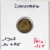 Danemark 10 ore 1907 Sup, KM.807 Frederik VIII