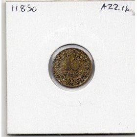 Danemark 10 ore 1907 Sup, KM.807 Frederik VIII
