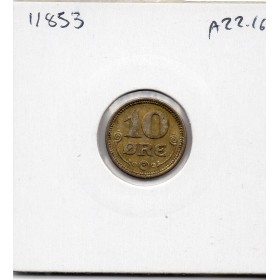 Danemark 10 ore 1915 Sup, KM.818 Christian X