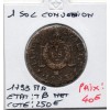 1 sol aux balances 1793 MA Marseille TB Nettoyée