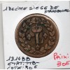 1 décime siège Strasbourg 1815 BB Louis XVIII TTB-