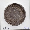 5 francs Napoléon 1er 1813 Q Perpignan TTB cassure de coin