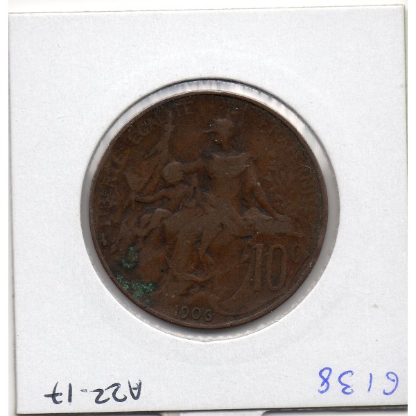 10 centimes Dupuis 1906 TB