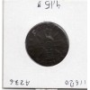 Monaco Pezzetta ou 3 sols 1734 TTB-, Gad.100 Honore III var AVXILIVM