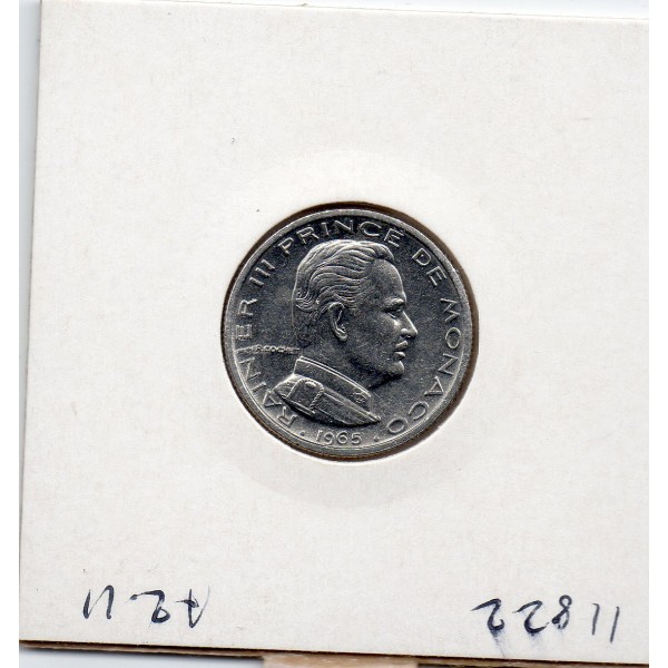 Monaco 1/2 Franc 1965 Sup+, Gad.149 Rainier III