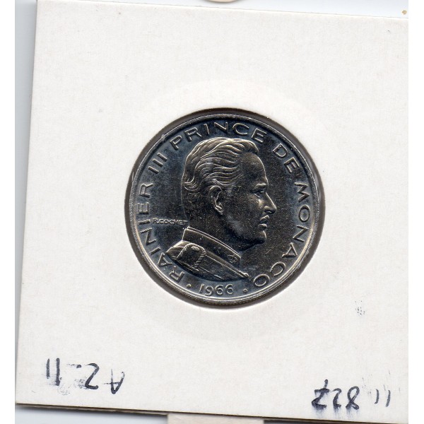 Monaco 1 Franc 1966 Sup+, Gad.150 Rainier III