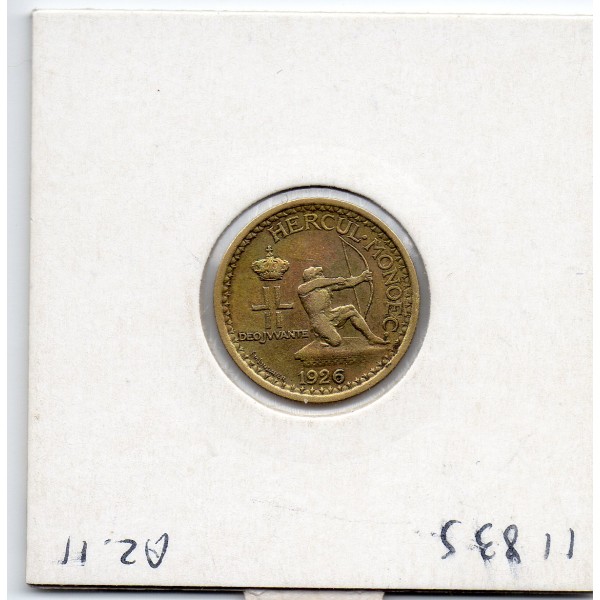 Monaco 50 centimes 1926 TTB, Gad.126 crédit Foncier