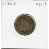 Suisse 20 rappen 1850 TTB-, KM.7 Ecusson
