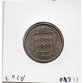 Monaco 100 francs 1956 Sup, Gad.143 Rainier III
