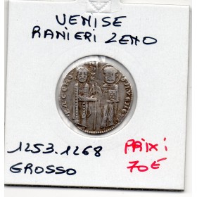 Italie Venise Ranieri Zeno Grosso 1253-1268 TTB