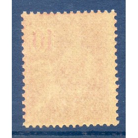 Timbre France Yvert No 112 Mouchon Type I 10c Rose neuf **
