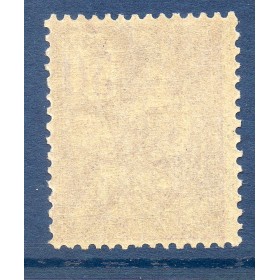 Timbre France Yvert No 115 Mouchon type I 30c Violet neuf **
