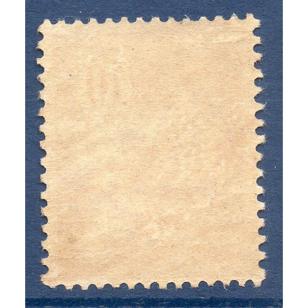 Timbre France Yvert No 124 Type Mouchon retouché 10c Rose neuf **