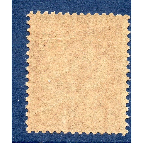 Timbre France Yvert No 125 Type Mouchon 15c Vermillon neuf **