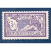 Timbre France Yvert No 206 merson 3 franc violet et bleu **