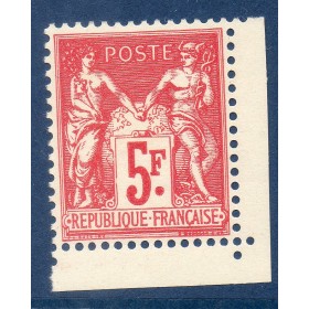 Timbre France Yvert No 216b Sage cadre brisé neuf** sans charniére