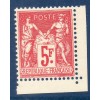 Timbre France Yvert No 216b Sage cadre brisé neuf** sans charniére