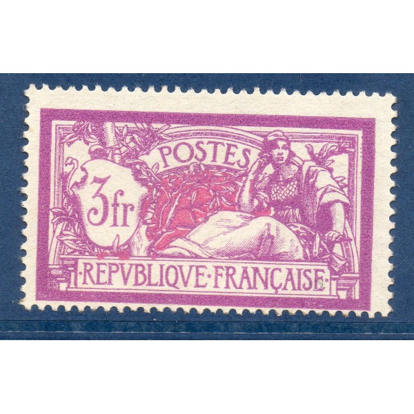 Timbre France Yvert No 240 type Merson lilas et Carmin neuf **