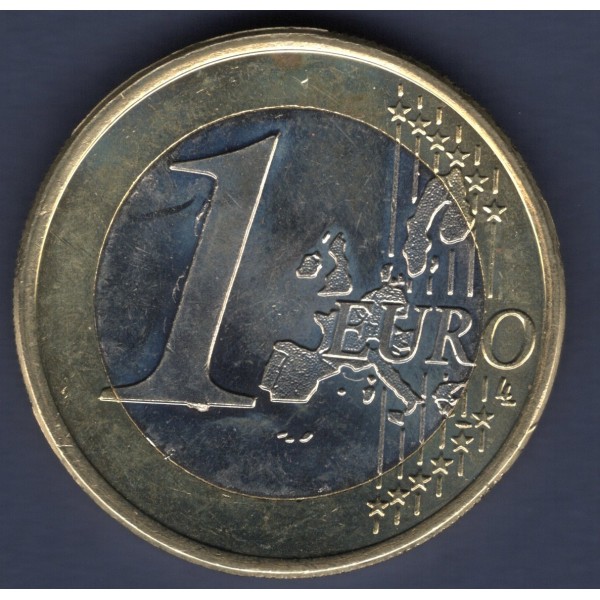 Pièce de 1 Euro Grèce - 1ere Carte (2002-2006)