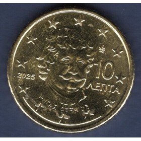 Pièce de 10 centimes d'Euro Grèce - 2ème Carte (2007 à nos jours)
