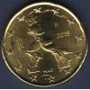 Pièce de 20 centimes d'Euro Italie - 2ème Carte (2007 à nos jours)