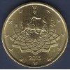 Pièce de 50 centimes d'Euro Italie - 2ème Carte (2007 à nos jours)