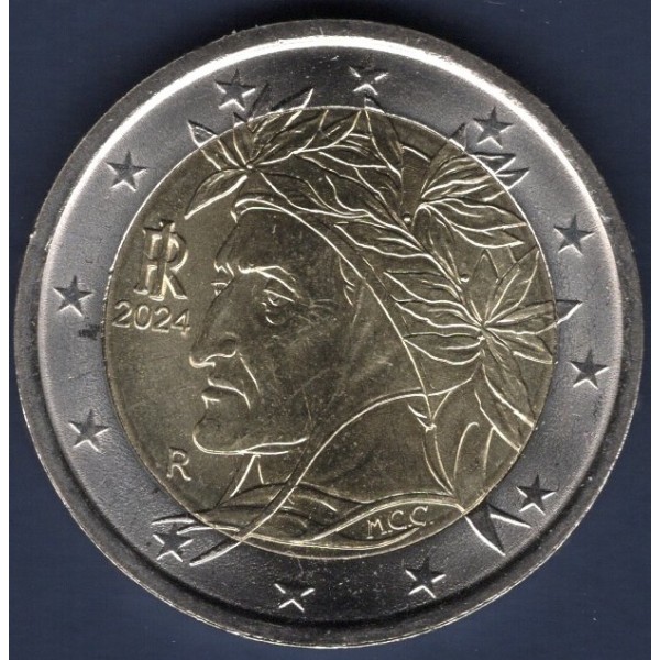 Pièce 2 Euro Italie - 2ème Carte (2007 à nos jours)